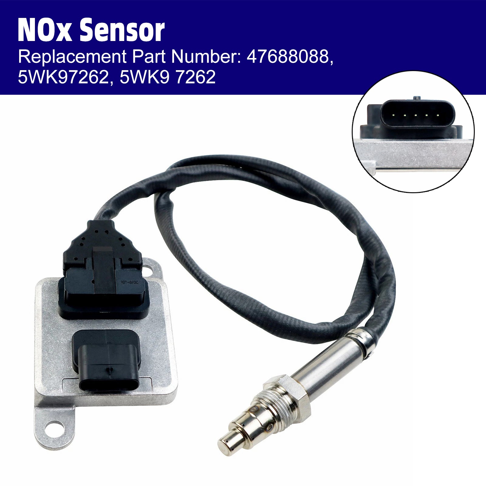 For Steiger QuadtracTractors-370 420 470 500 540 580 620 Nox Sensor Nitrogen Oxide Sensor 5WK9 7262