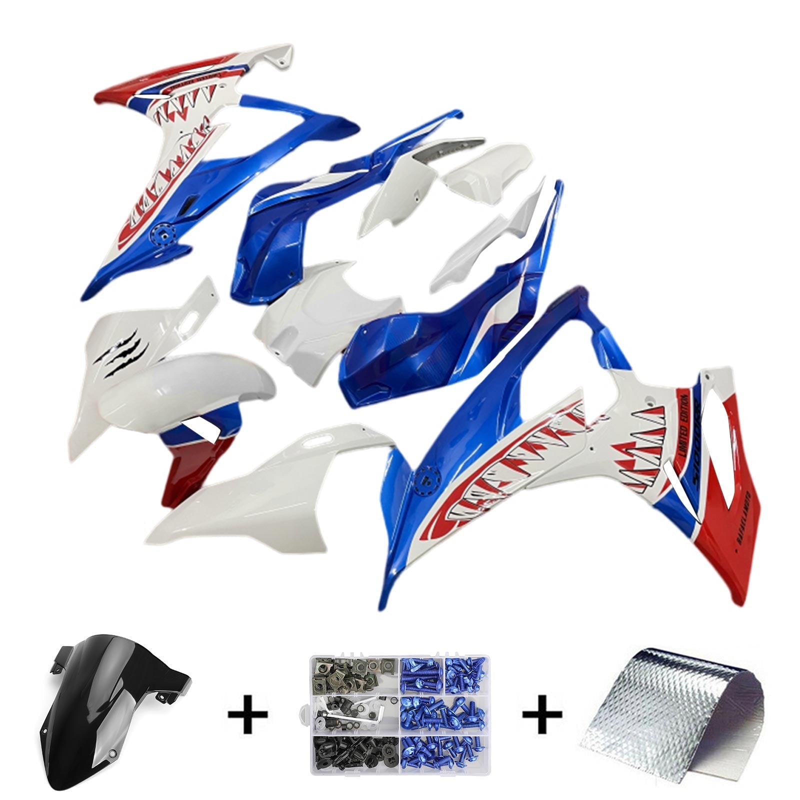 2019-2022 BMW M1000RR S1000RR Fairing Kit Bodywork Plastic ABS