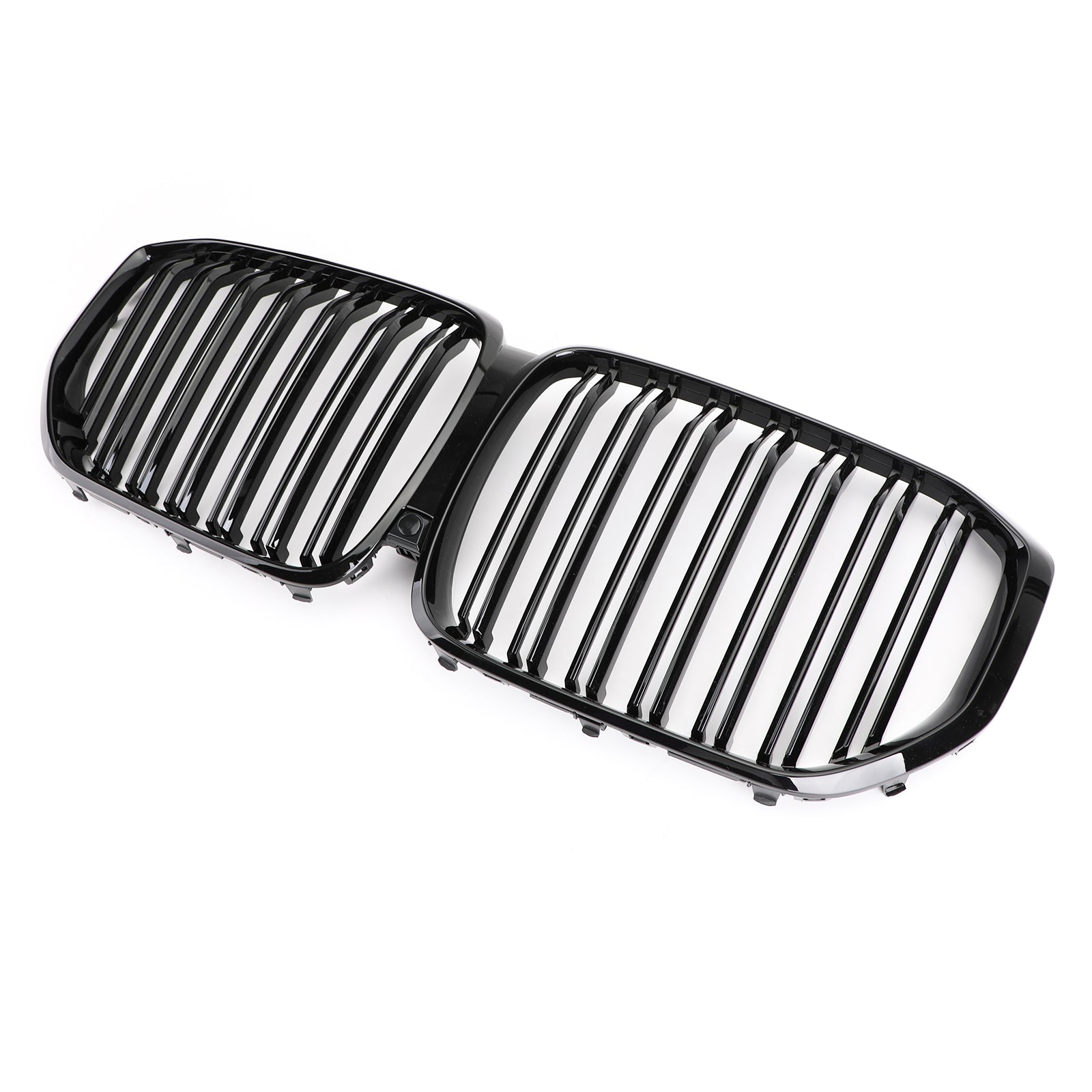 2018-2021 BMW X5 G05 Front Kidney Grille Gloss Black Grill Dual Fin