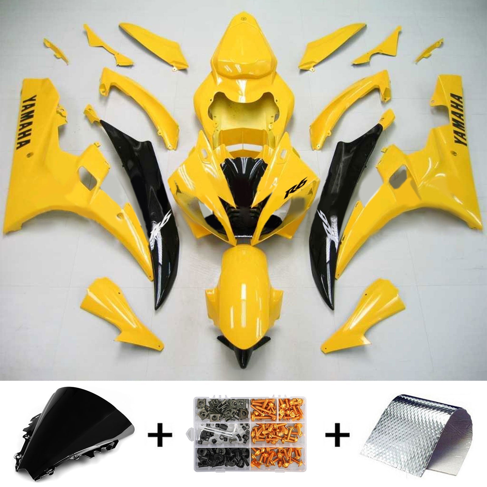 2006-2007 Yamaha YZF 600 R6 Fairing Kit Generic