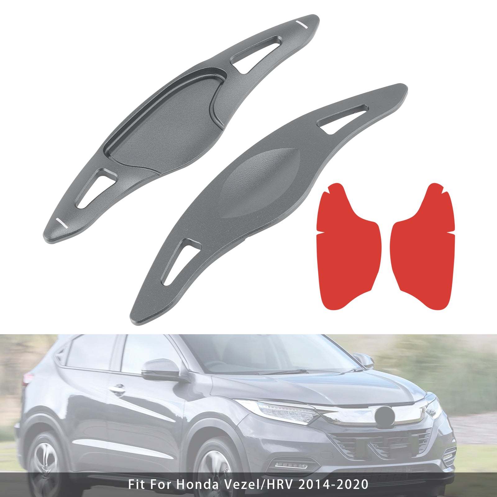 2014-2020 Honda FIT VEZEL HRV Steering Wheel Paddle Shifter Extension Aluminium
