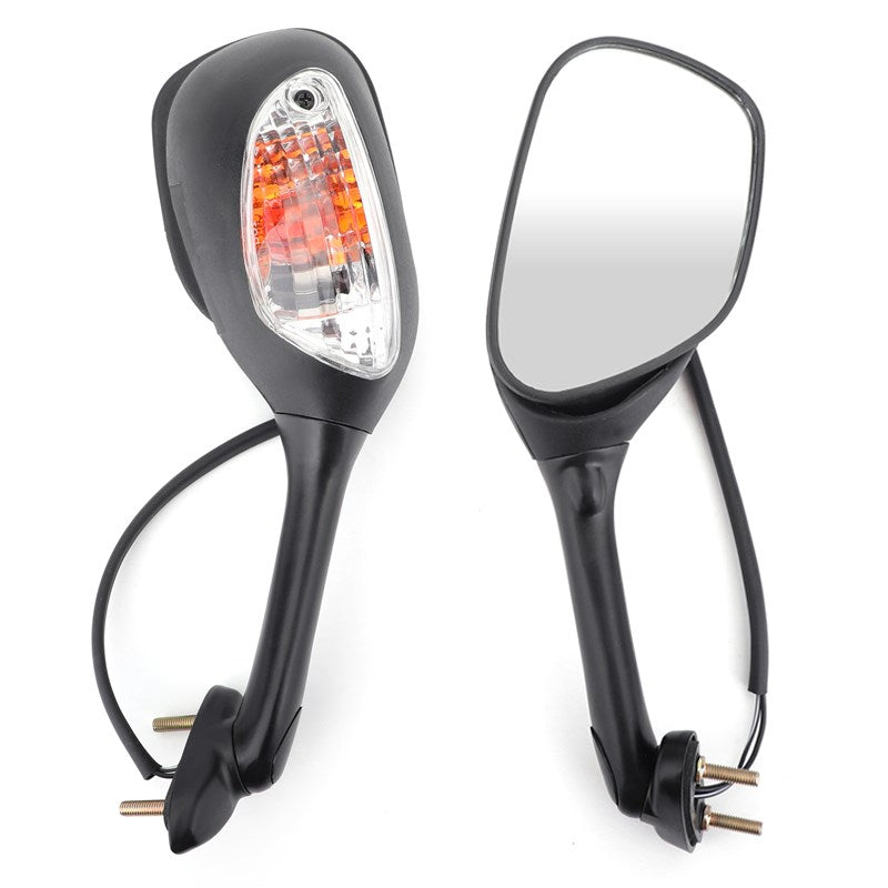 2002-2015 Suzuki GSXR600 GSX-R750 GSXR1000 Rearview Mirrors w/Turn Signals