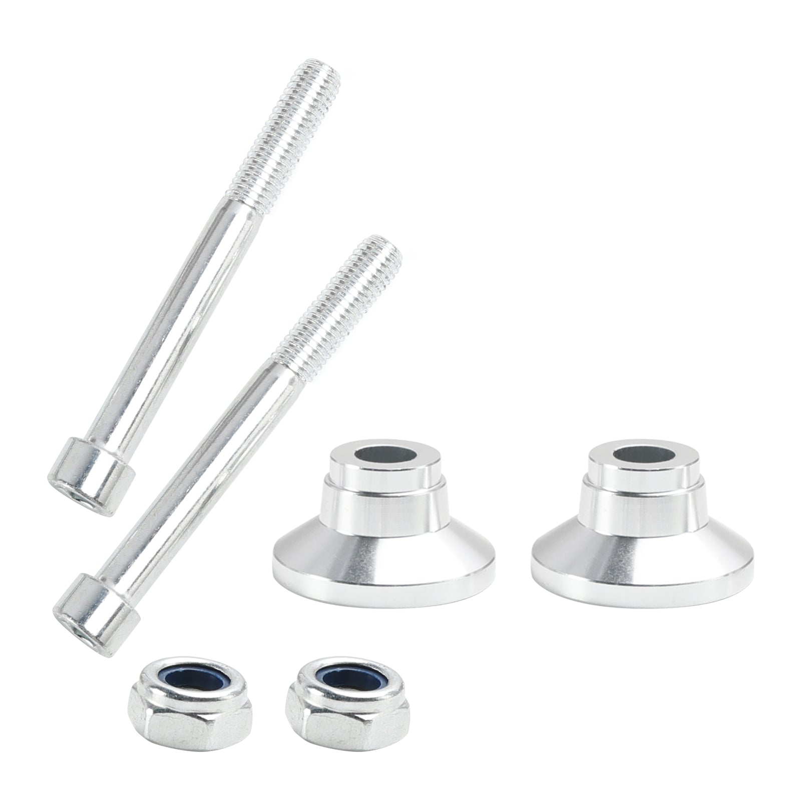 CNC Handle Bar Risers Kit H=20mm Fits Ducati Desert X Desert-X Rally 2022-2024