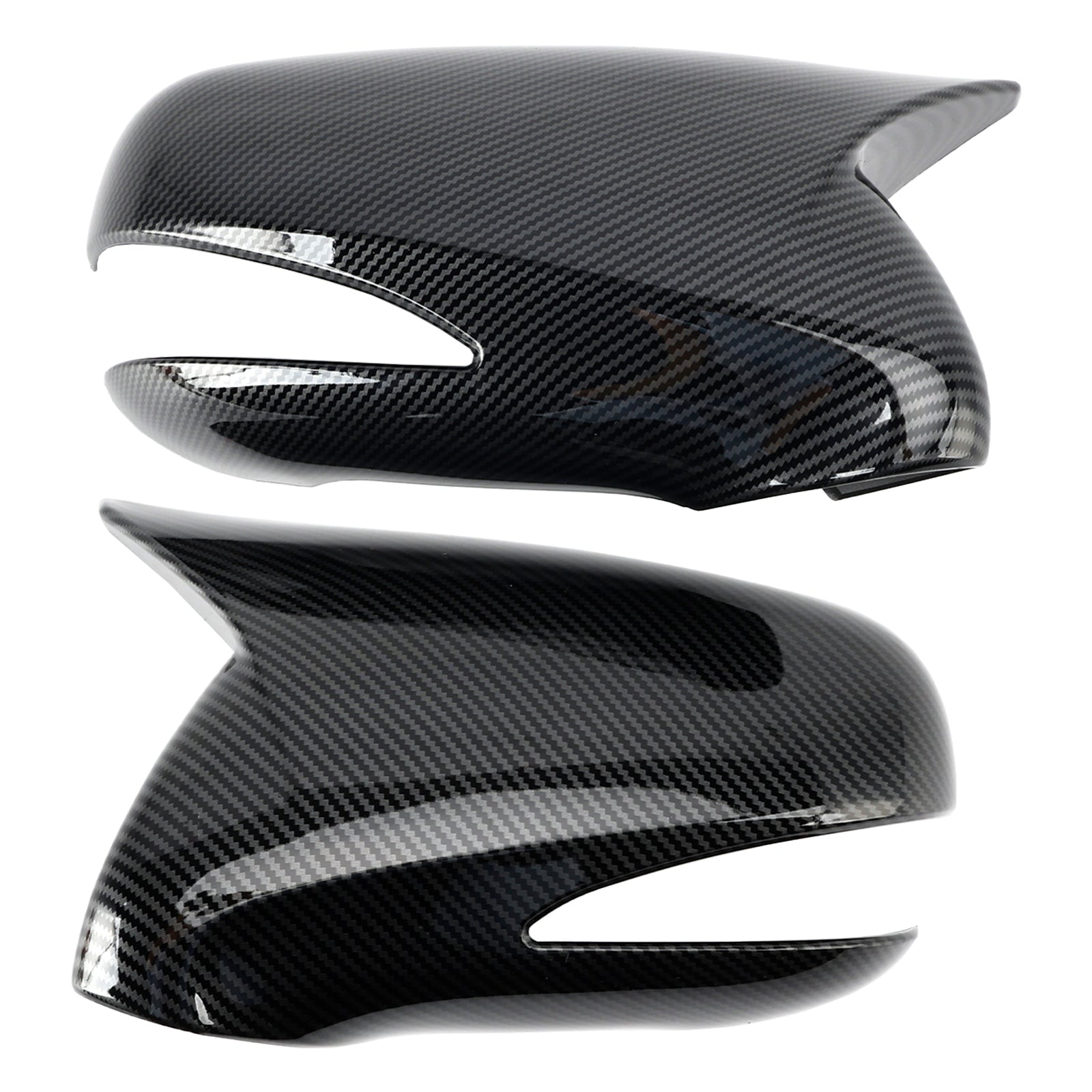 2009-2012 Lexus LS460 LS600h Side Mirror Covers Rearview Housing Carbon 8794A53411A0