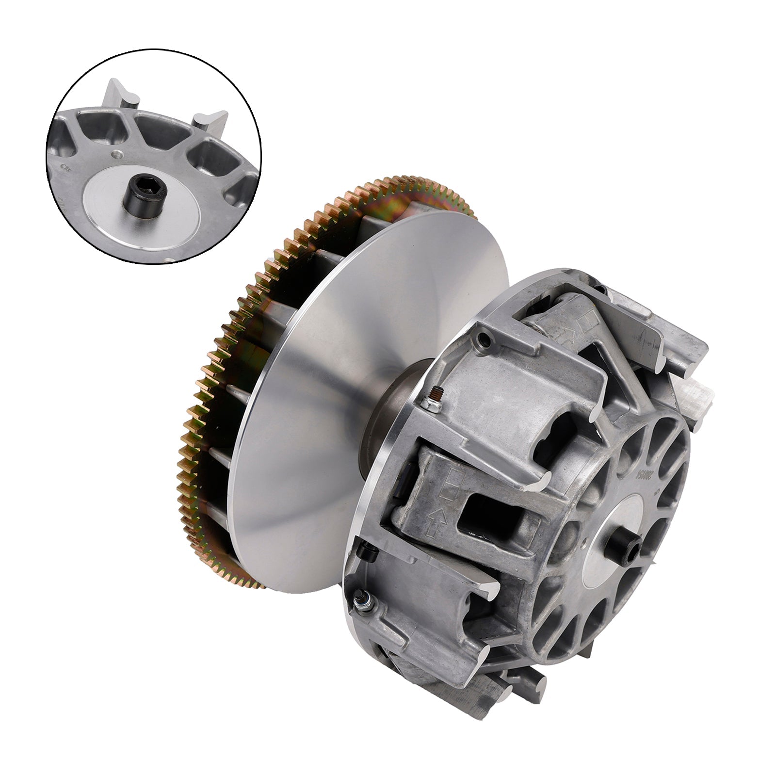 2004-2007 Can-Am Outlander 400 XT 4X4 Front Clutch Variator Pulley Set 420684400/420684401 420280245/420280247