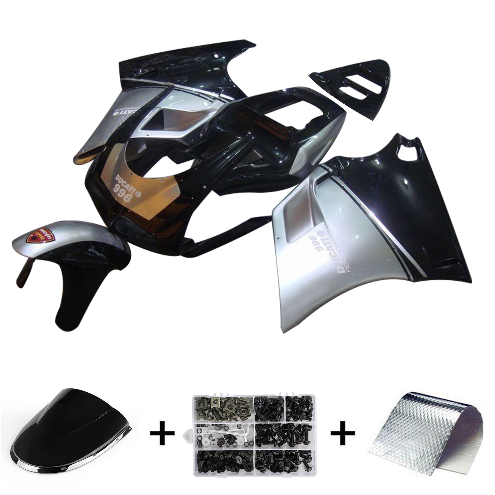 1996-2002 Ducati 996 748 916 998 Fairing Kit Bodywork ABS #103