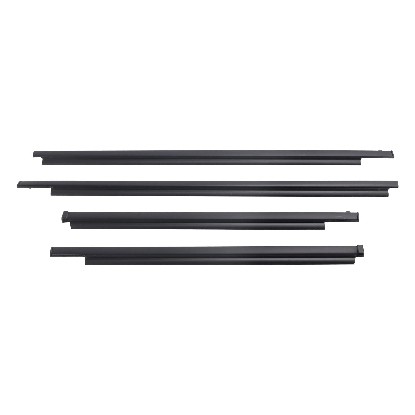 1996-2001 TOYOTA 4RUNNER 4PCS Door Glass Belt Outer Molding Weatherstrip
