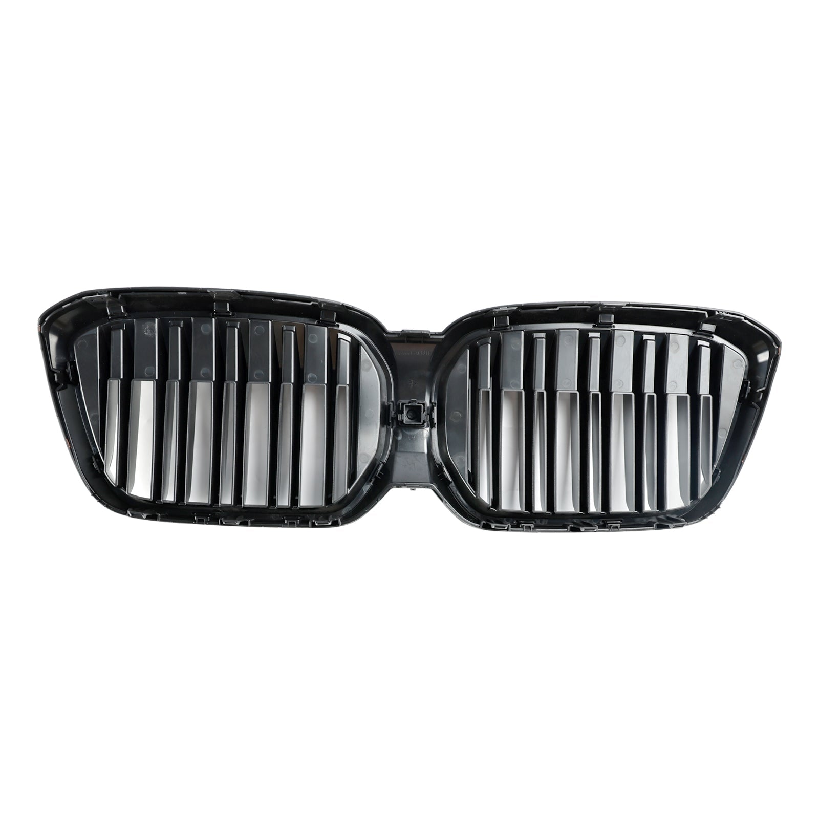 2022 2023 2024 BMW IX3 G08 LCI Double Slat Gloss Black Front Kidney Grill Grille