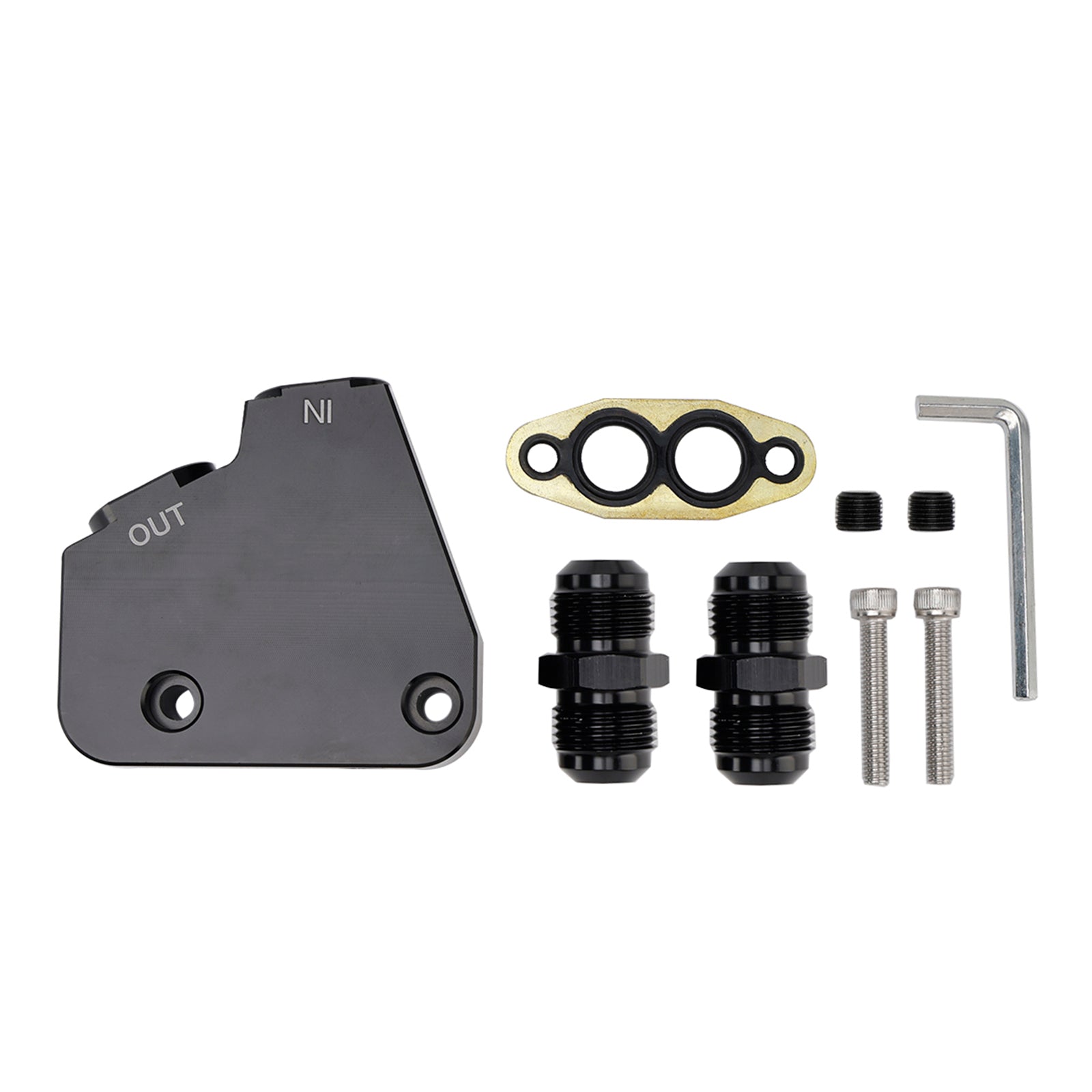 2005-2019 Corvette GM LS LS1 LS2 LS3 LS6 (5-Pack) Engine Oil Cooler Adapter Kit