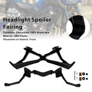 Front Headlight Winglet Fin Fairing Aerodynamics For Yamaha MT-09 2017-2020