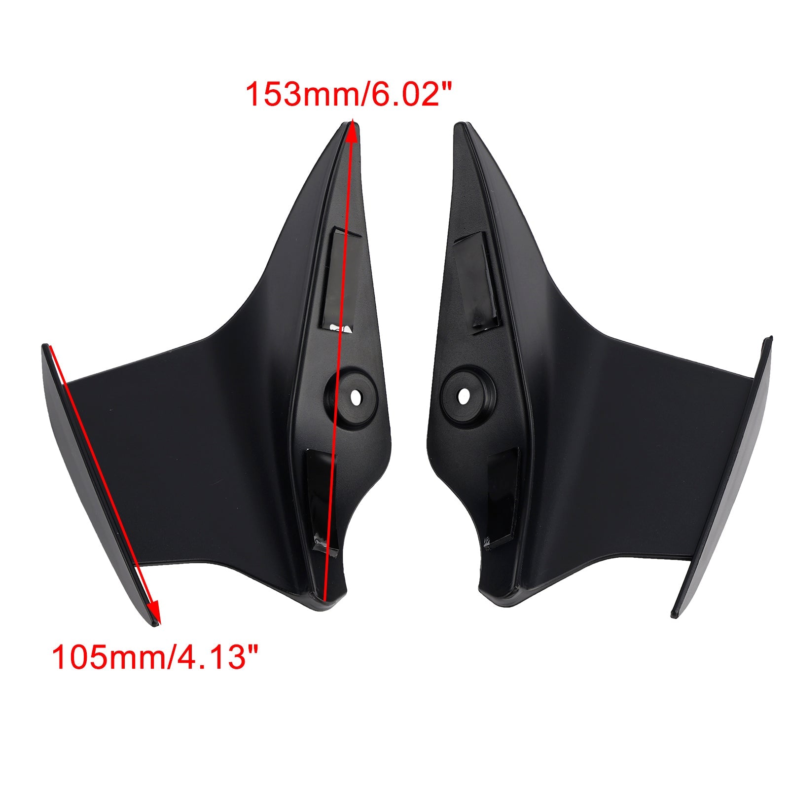 Air Deflector Spoiler Winglets Fairing fit for Yamaha MT-09 /MT-09 SP 2024-2025
