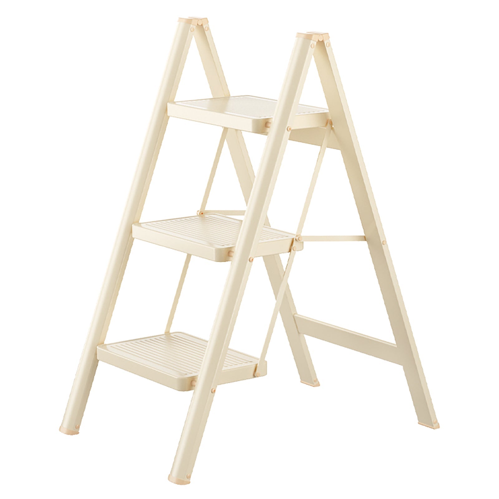 Lightweight 3 Step Ladder, Foldable & Portable, 330.7 lbs Capacity, for Home Use