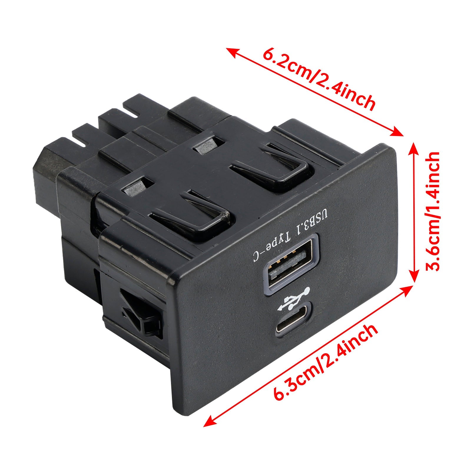 2018-2022 Ford EcoSport S, SE, SES, Titanium Apple USB CarPlay Upgrade Interface Module Sync 3 Media Hub F HC3Z-19A387-E