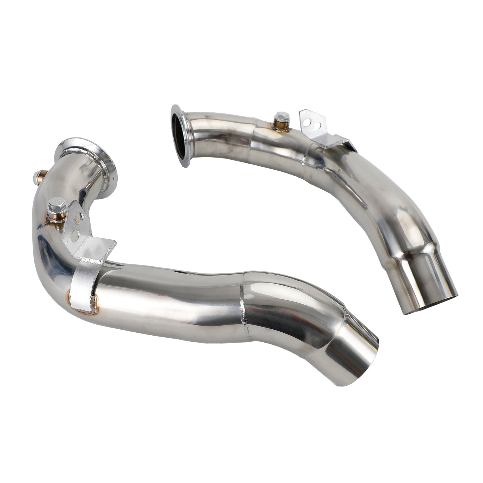 2011-2018 BMW M5 F10 with S63 motor 3" Stainless Steel Exhaust Downpipes compatible