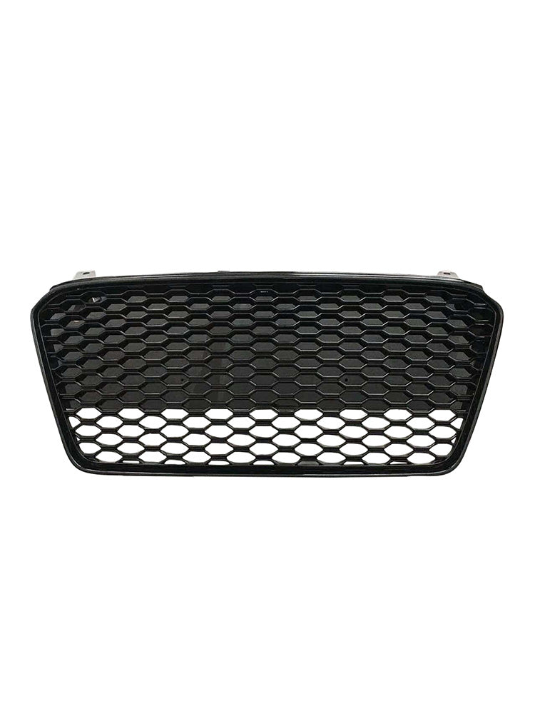 2013 For Audi R8 Gloss Black Front Henycomb Bumper Grille Grill