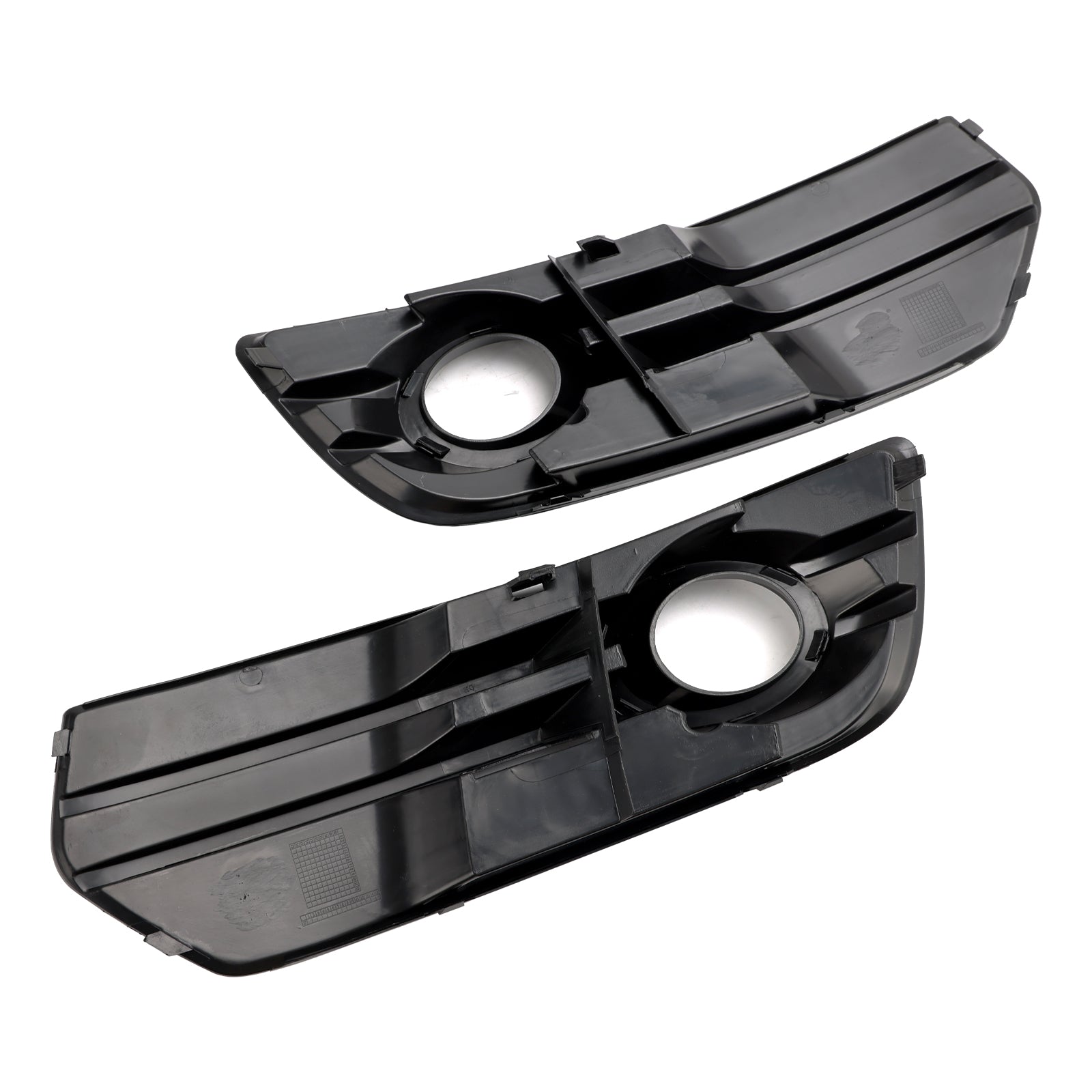 2009-2012 Audi Q5 2PCS Front Bumper Grill Fog Light Lamp Covers Trim Generic