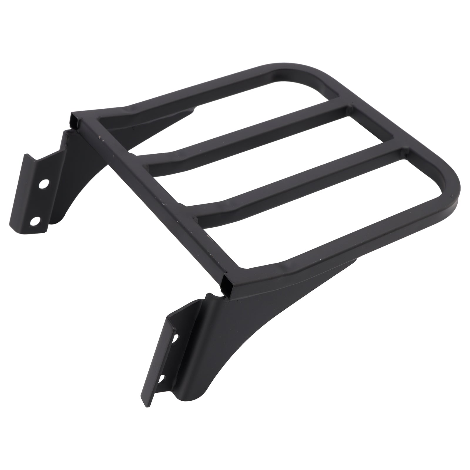 BLACK LUGGAGE RACK FOR SISSY BAR UPRIGHT FOR SPORTSTER XL 883 1200 2004-2020