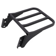 BLACK LUGGAGE RACK FOR SISSY BAR UPRIGHT FOR SPORTSTER XL 883 1200 2004-2020