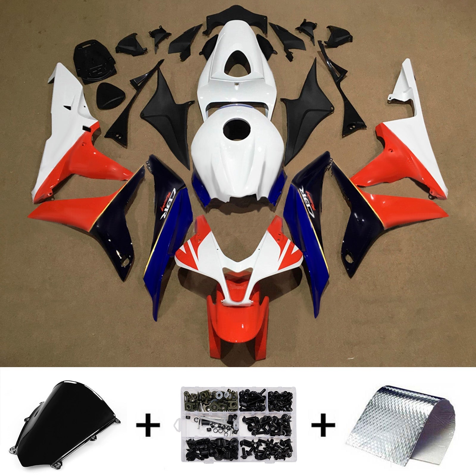 Injection Fairing Kit Bodywork Plastic ABS For Honda CBR600RR 2007-2008 F5