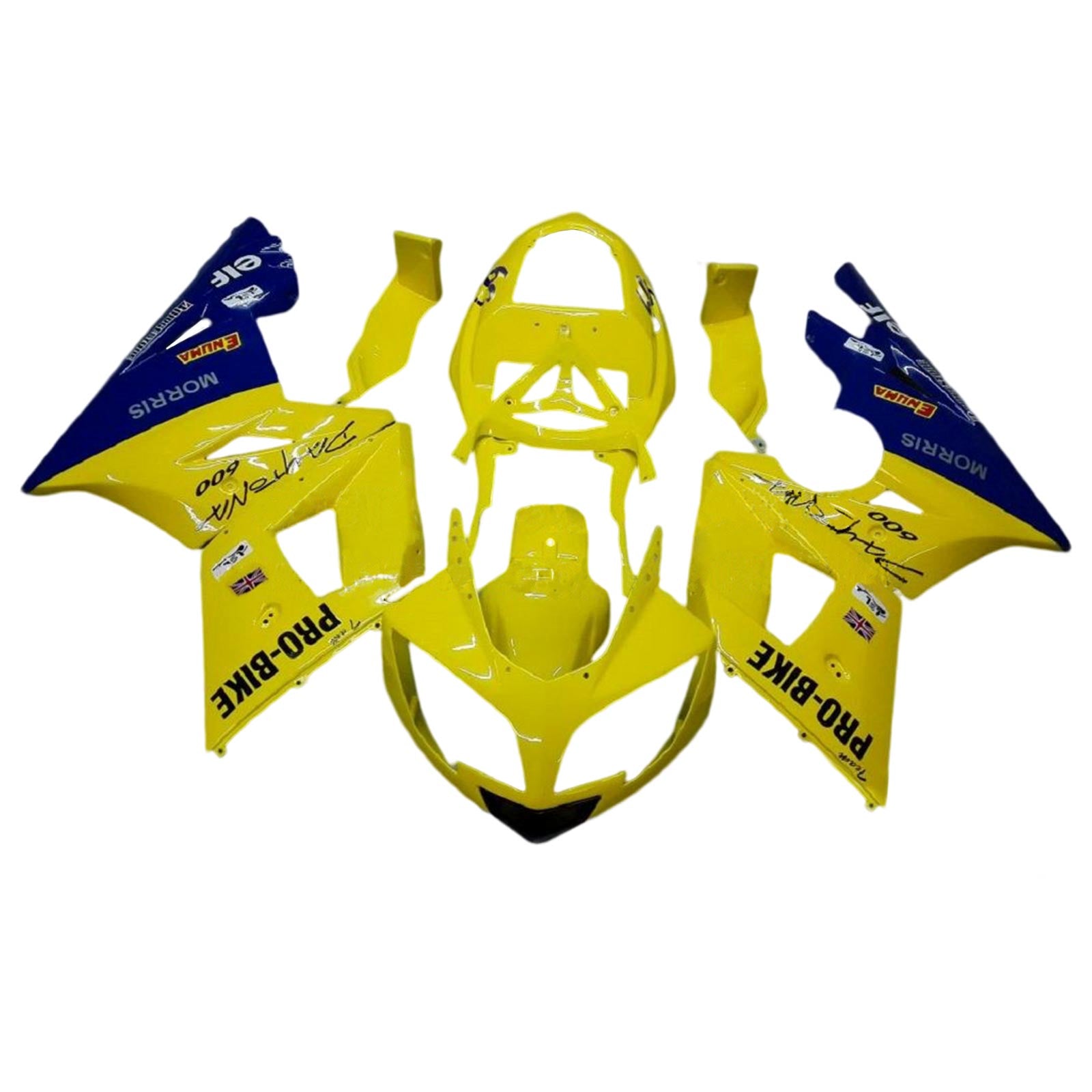 2002-2005 Triumph Daytona 600 650 Fairing Kit Bodywork Plastic ABS