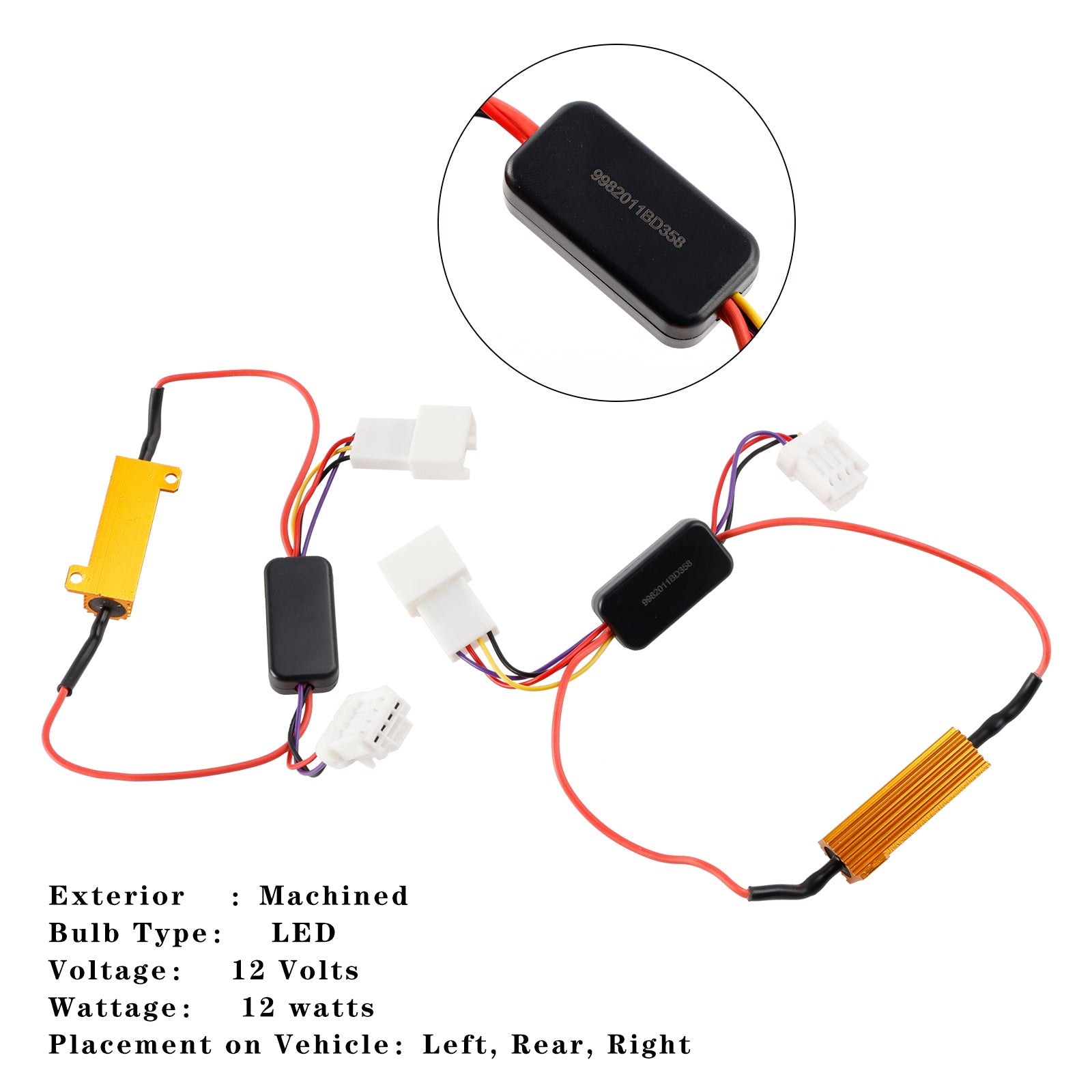 2015 Infiniti Q40 Sedan Diode Dynamics Tail as Turn LED Module DD3027