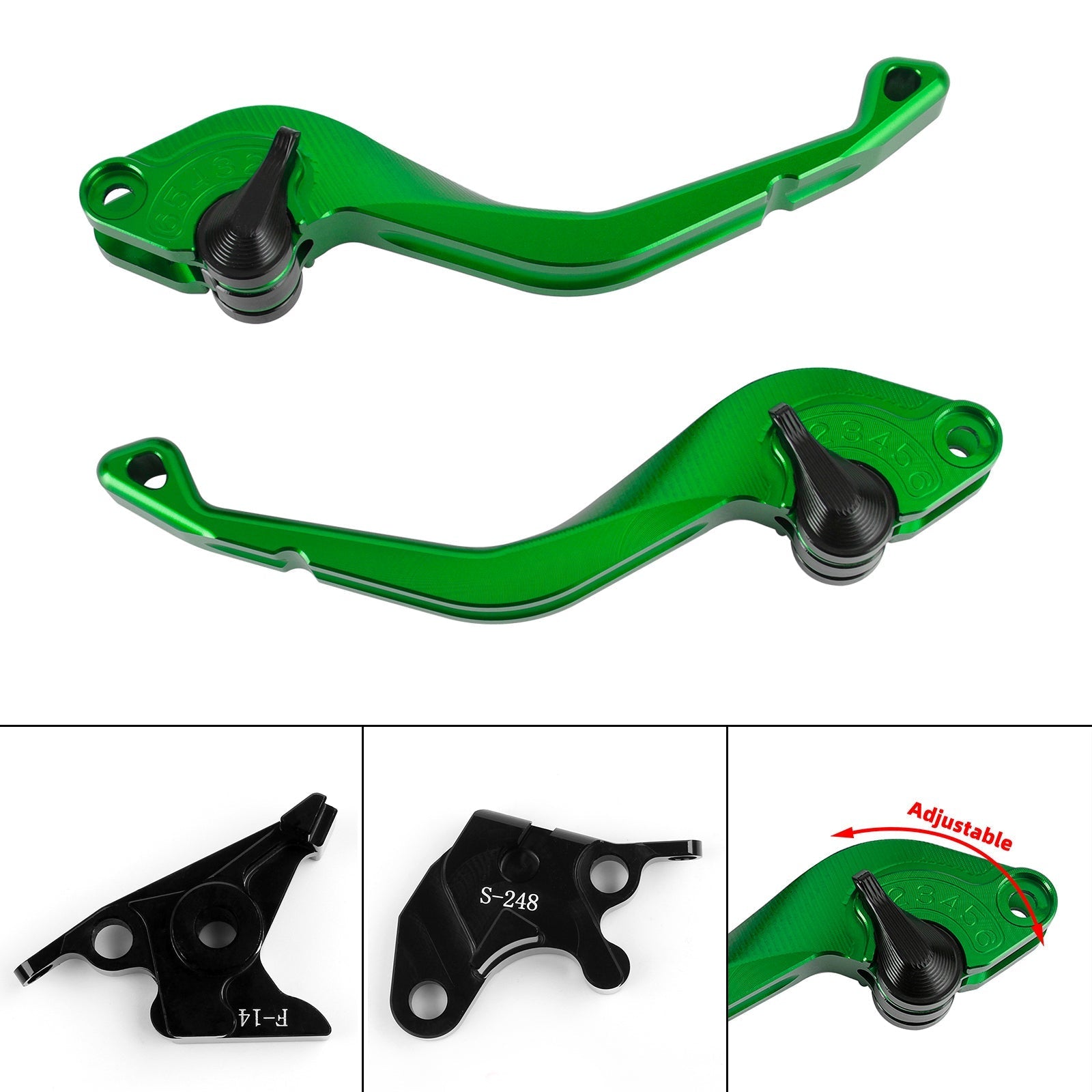 Suzuki GSXR600 750 1000 DL650 GSR600 CNC Short Clutch Brake Lever