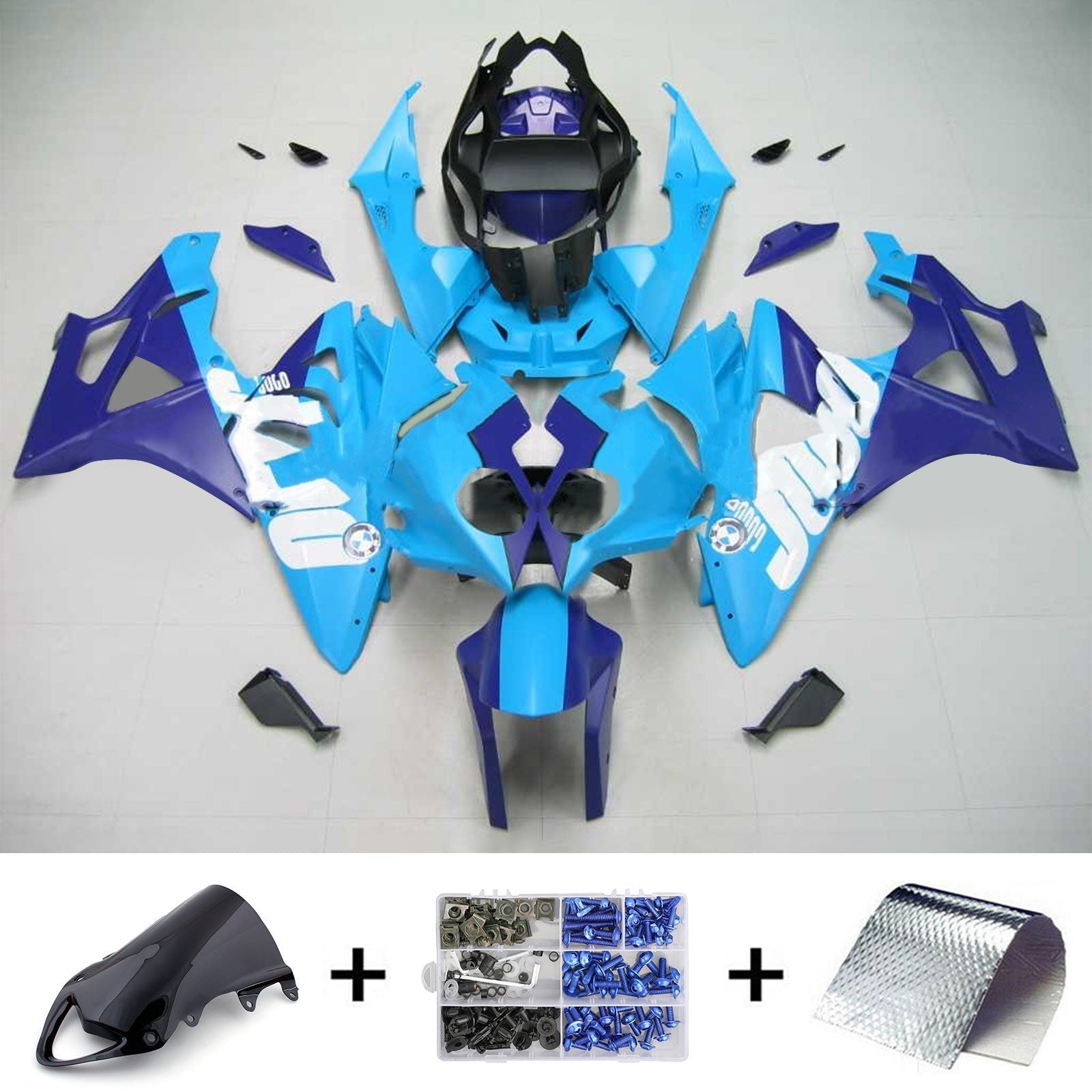 2009-2014 BMW S1000RR Fairing Kit Bodywork Plastic ABS Generic