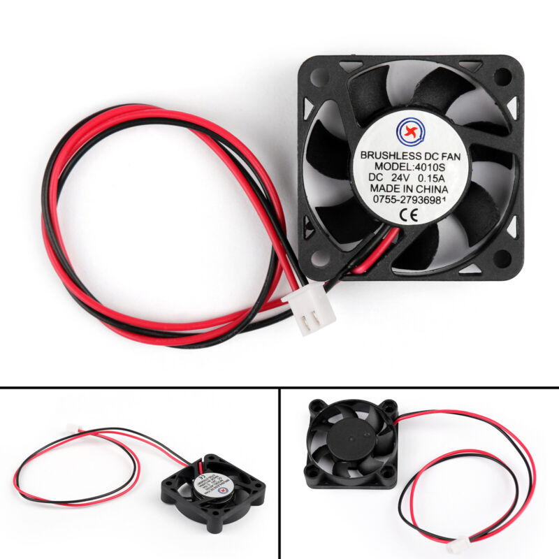 DC 40x40x10mm 0.15A 0.1A Geh?uselüfter 12/24V Cooler Brushless Ventilator 4010s