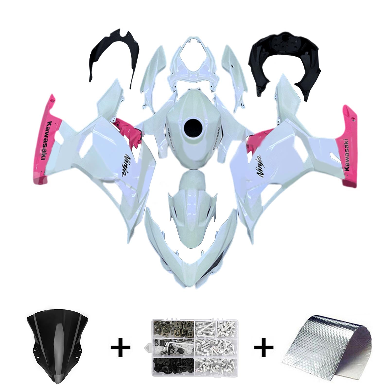 2018-2024 Kawasaki EX400/Ninja400 Fairing Kit