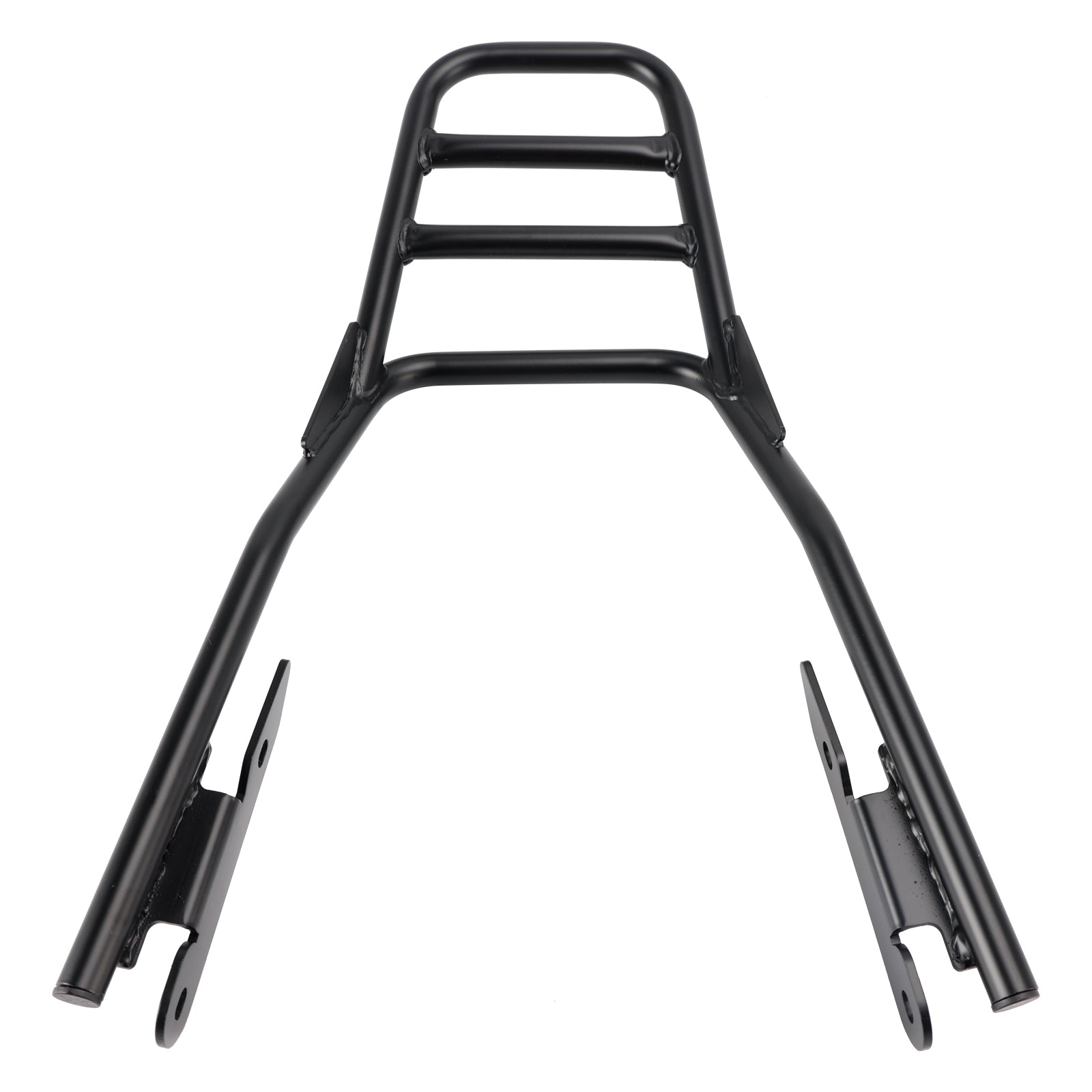 REAR RACK TUBE TYPE TOPCASE CARRIER - BLACK FOR TRIDENT 660 (2021-2025)