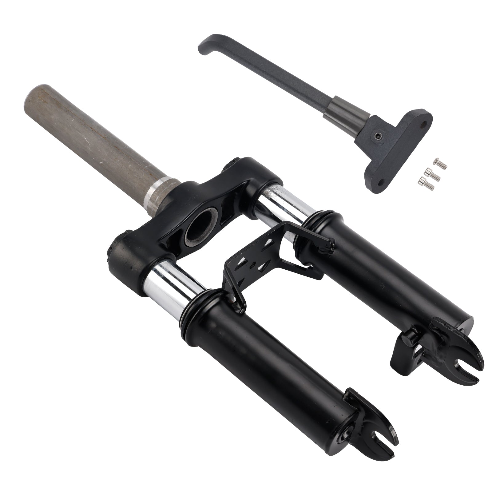 Front Fork Shock Absorber with Foot Stand for Ninebot Max G30 E-Scooters