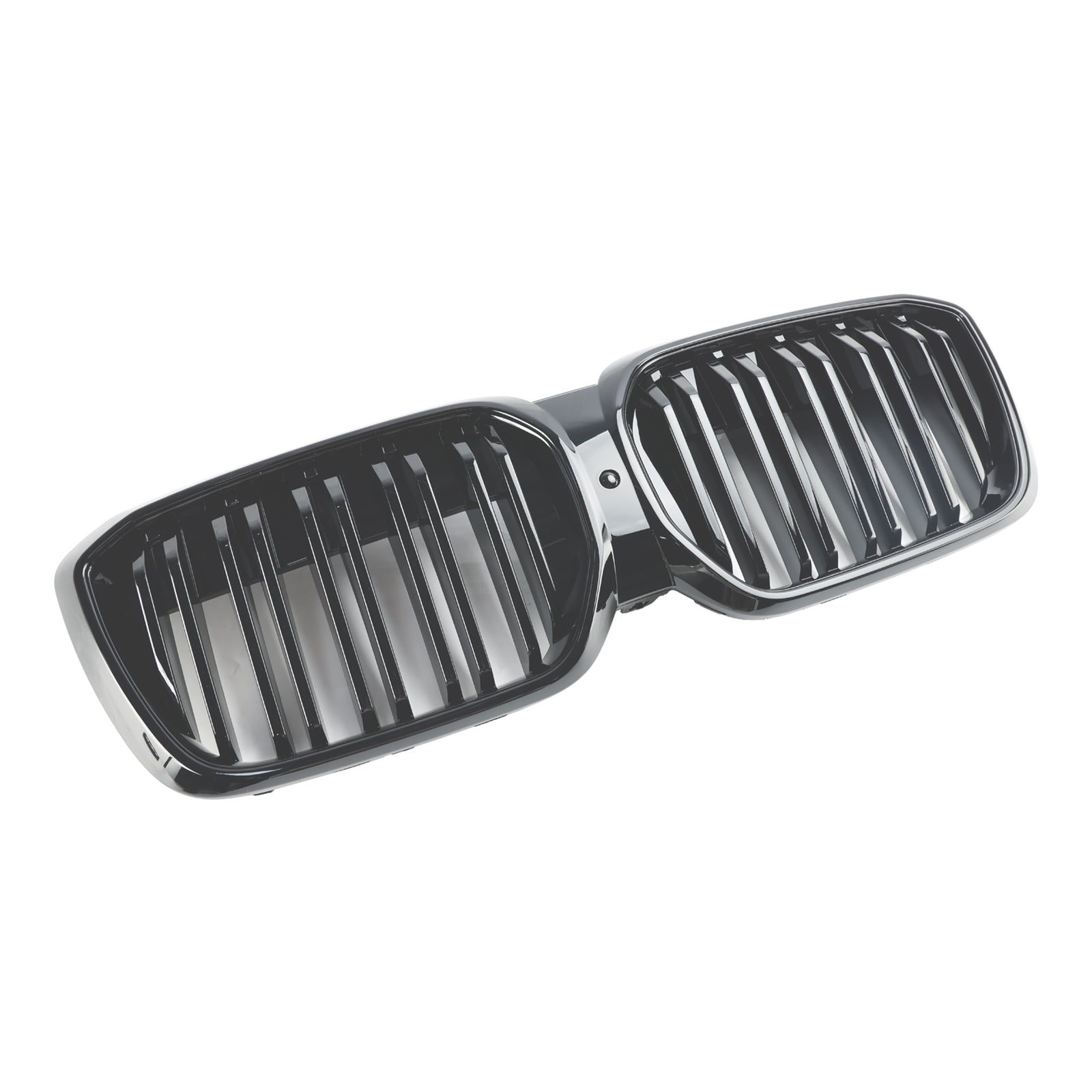 2022 2023 2024 BMW IX3 G08 LCI Double Slat Gloss Black Front Kidney Grill Grille