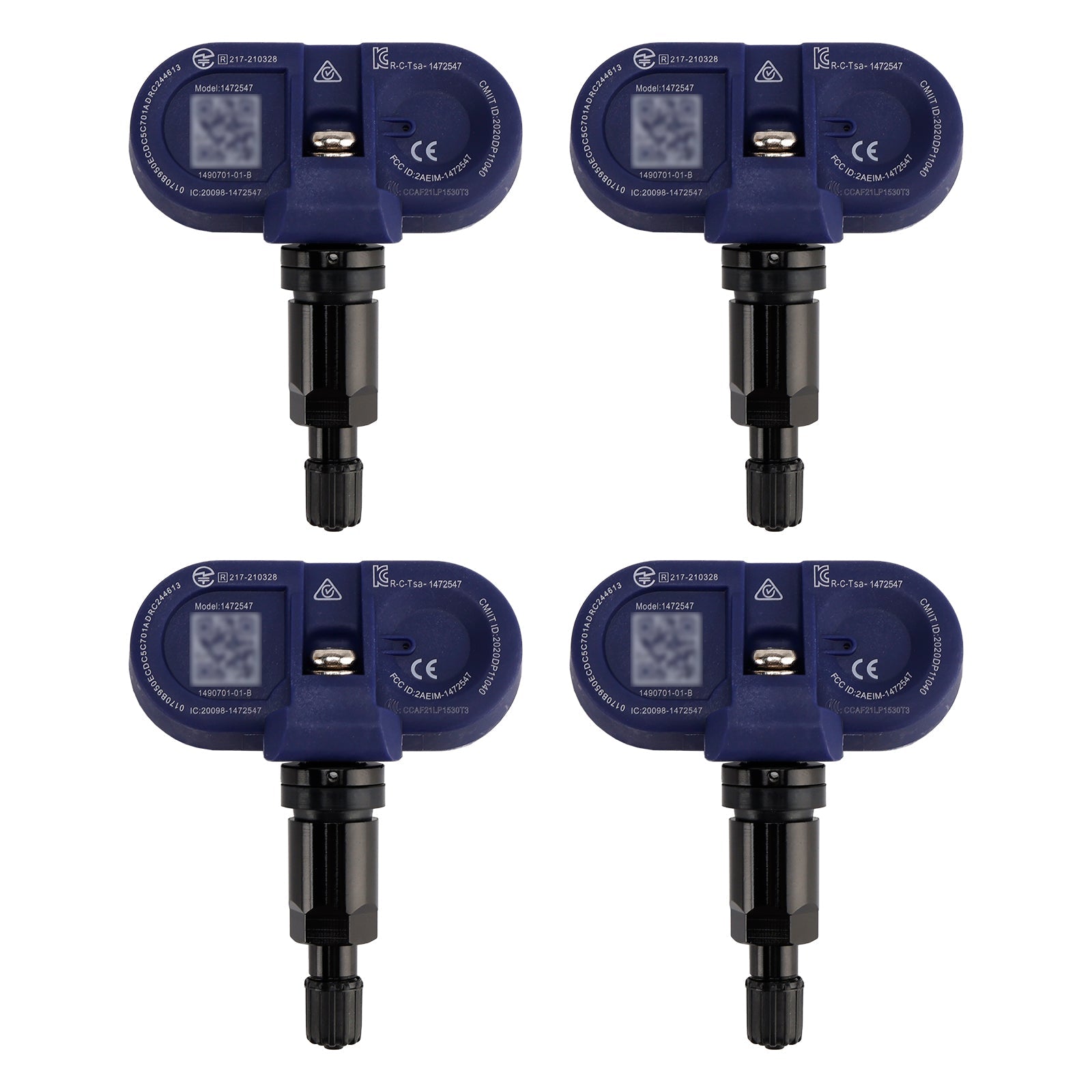 2021-2024 Tesla Model S 4Pcs Bluetooth TPMS Tire Pressure Sensor