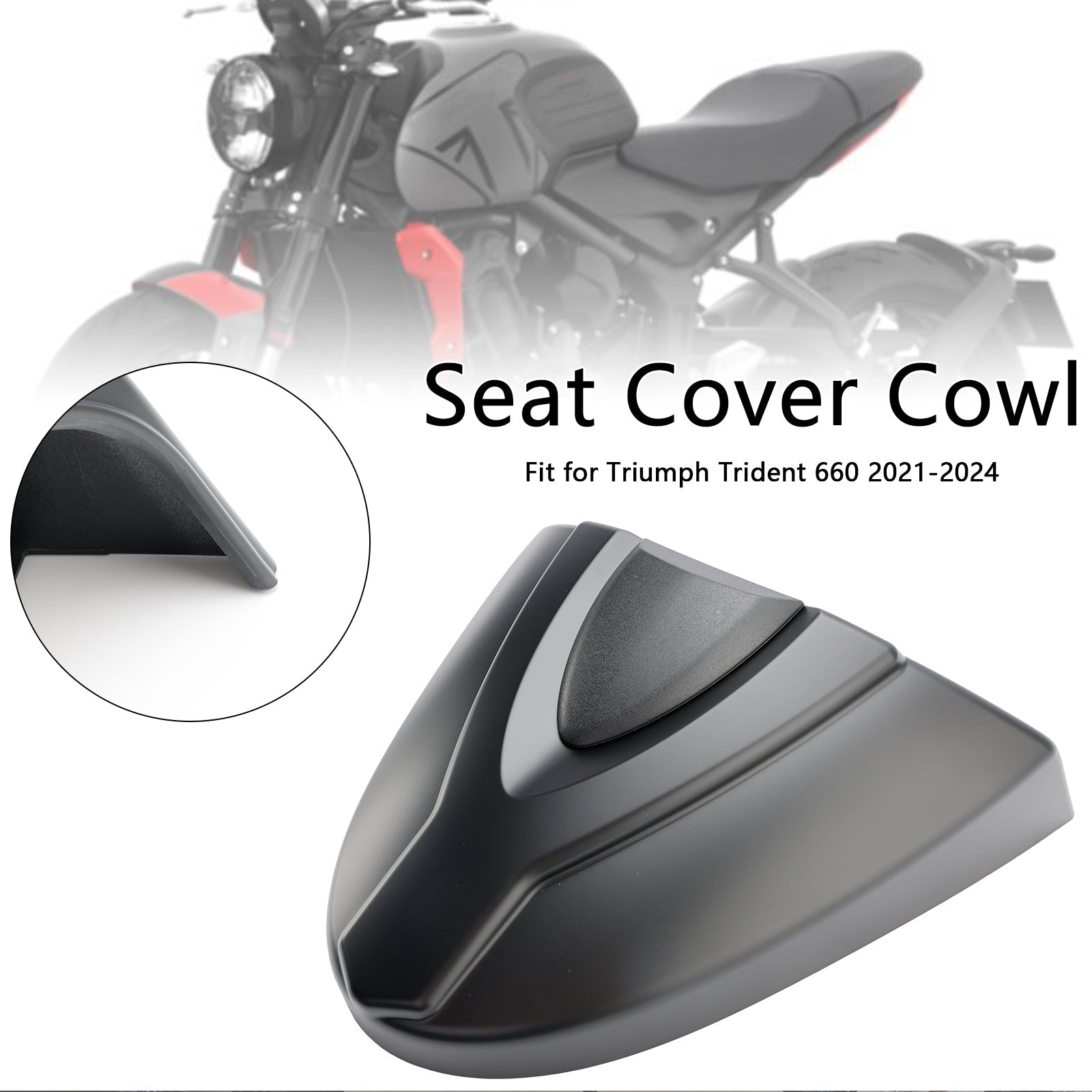 2021-2024 Trident 660 Tail Rear Seat Cover Fairing Cowl