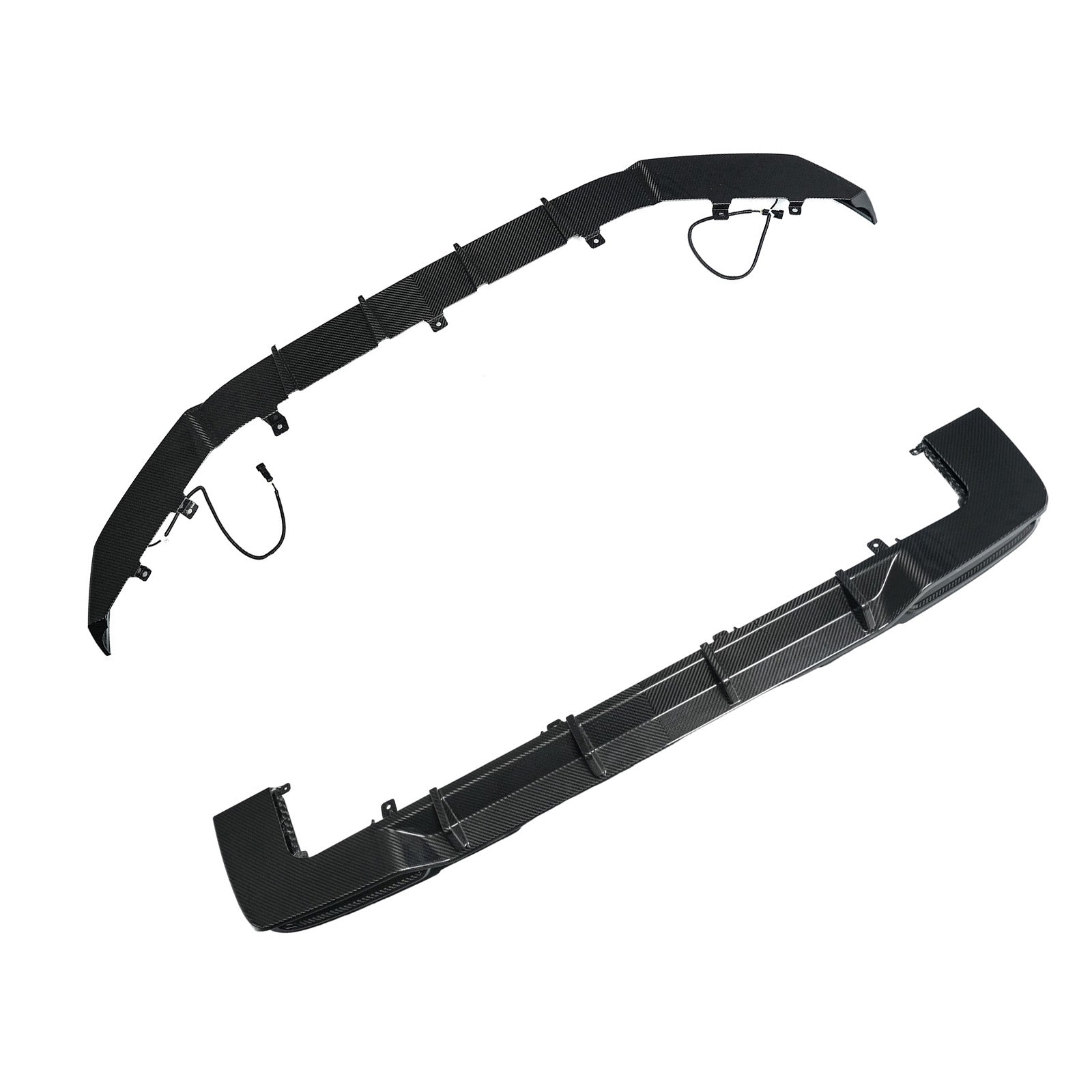 Dry Carbon Fiber Front Rear Bumper Diffuser Lip Fit Benz G-Class W465 2025+