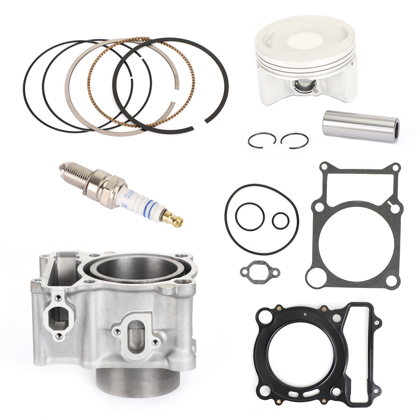 2007-2008 Yamaha Grizzly 400 Cylinder Piston Gasket Kit 5GH-11310-00-00 5GH-11631-00-00 Generic