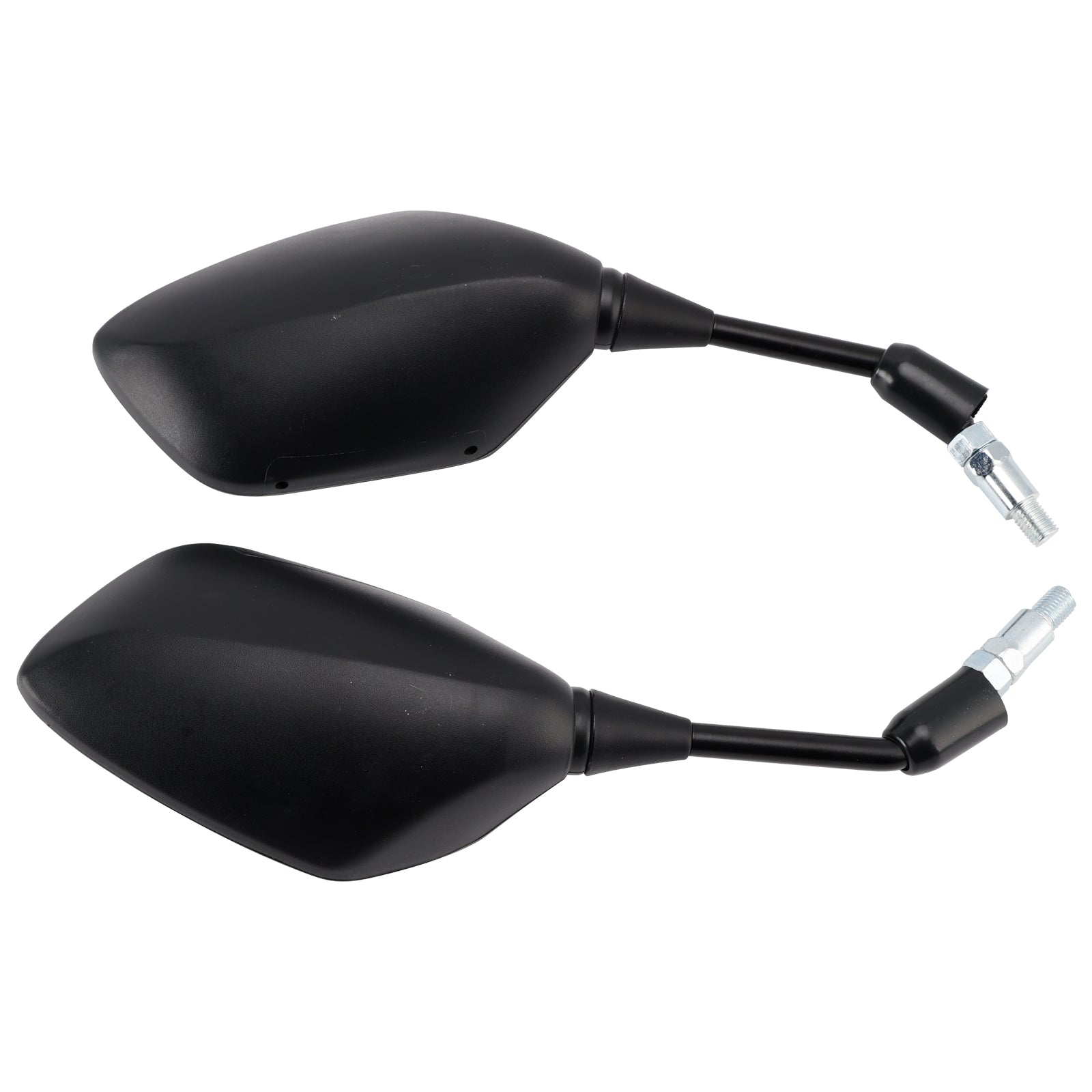 BLACK PAIR REAR VIEW MIRRORS 10MM FOR HONDA VFR800X CROSSRUNNER 2011-2017