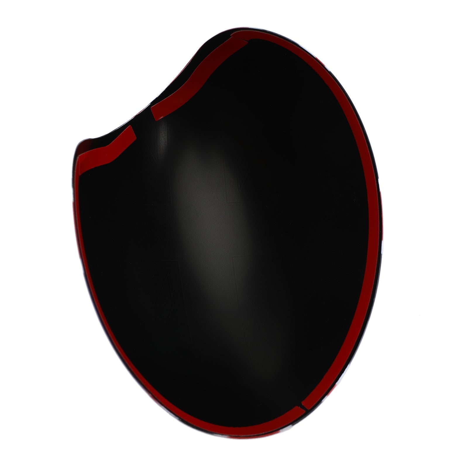 MINI Cooper R55 R56 R57 2 x Union Jack UK Flag Mirror Covers Black/Red