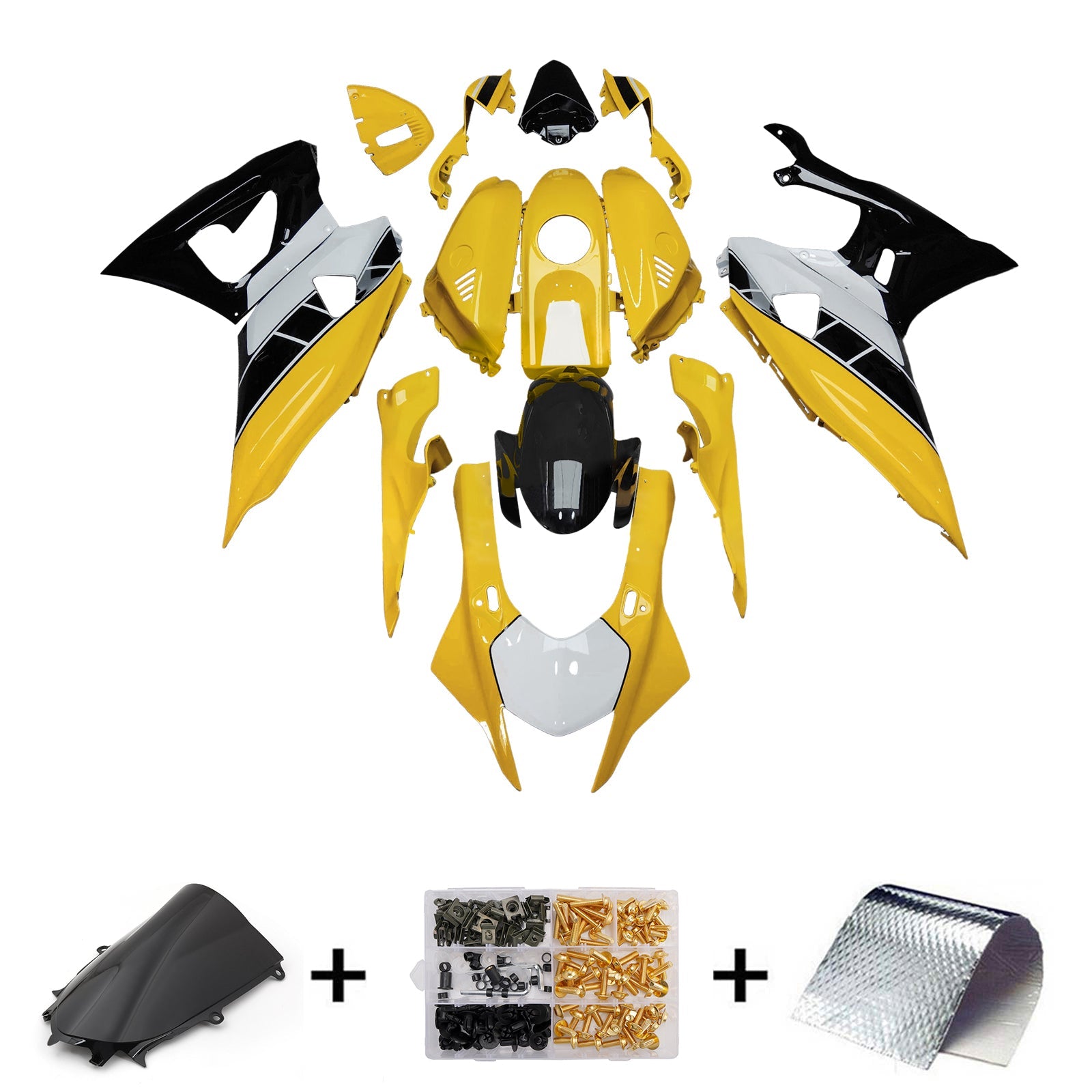 Injection Fairing Kit Bodywork Plastic ABS fit For Yamaha YZF-R7 2021-2025