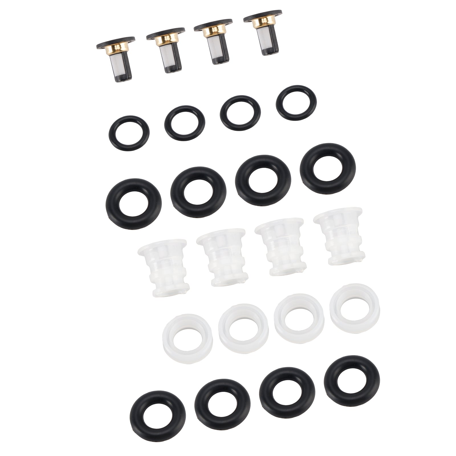 2002-2004 Acura RSX 2.0L-L4 4PCS Fuel injector rebuild kit 16450-PNE-G01