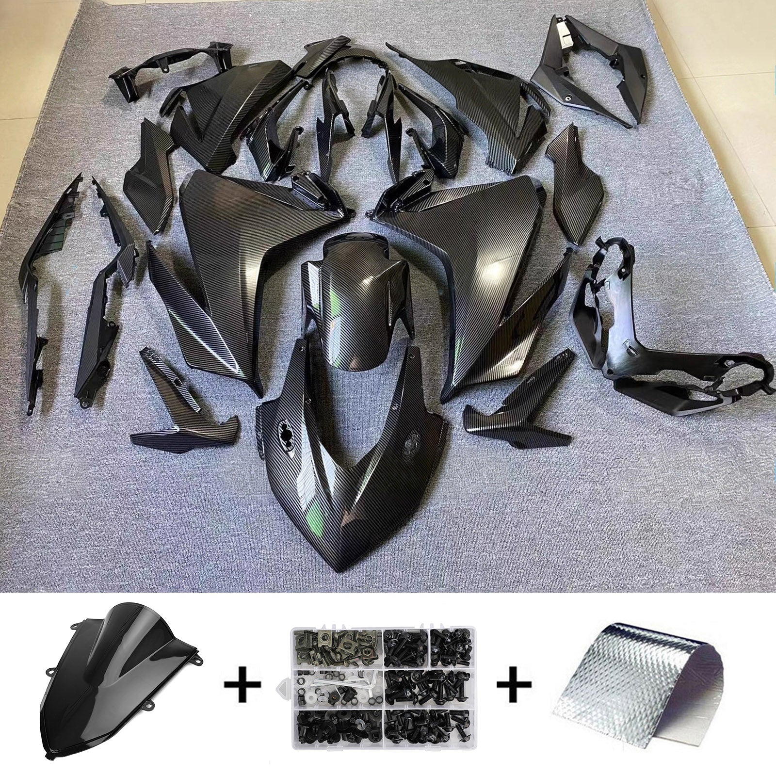 Injection Fairing Kit Bodywork Plastic ABS For Honda CBR500R 2019-2021