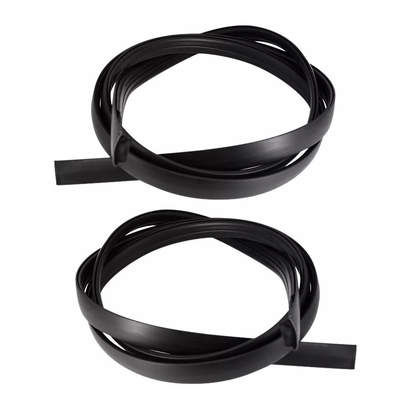 2008-2021 Toyota SEQUOIA 2PCS Roof Drip Molding Trim Left & Right Side Rubber