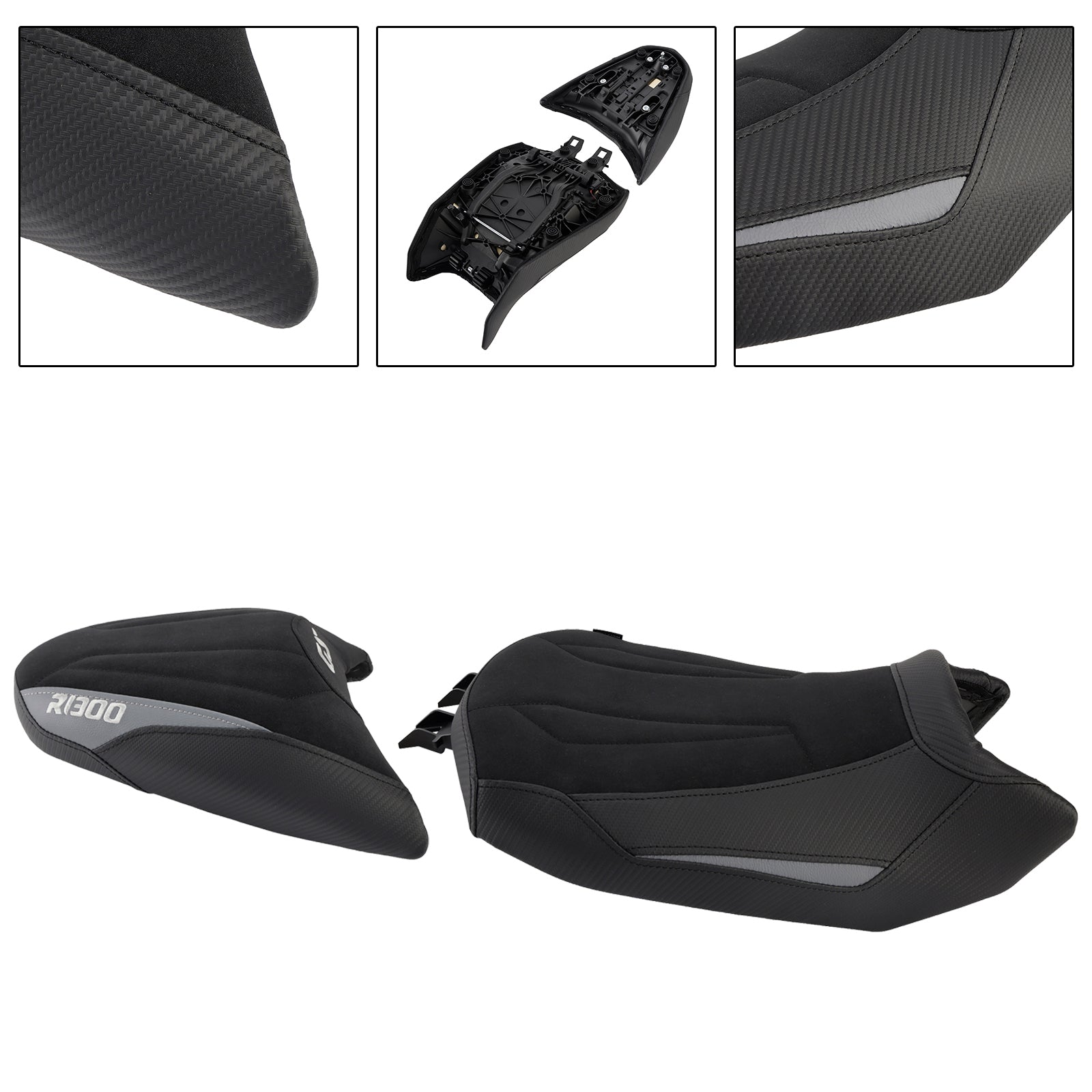 2024-2025 For Bmw R1300Gs R 1300 Gs Lower Front W/ Rear Seat Driver Pillion Gray