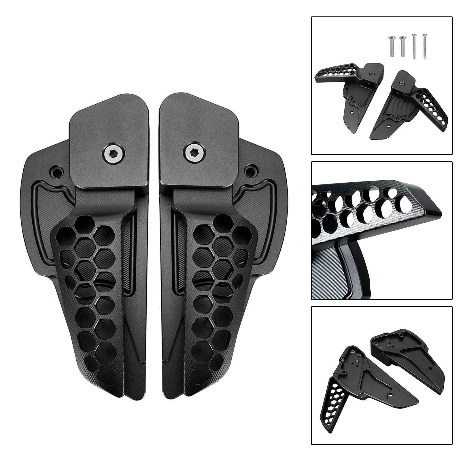 2017-2020 Vespa Primavera/Sprint 125 150 Rear Footrests Foot Peg Fedex Express