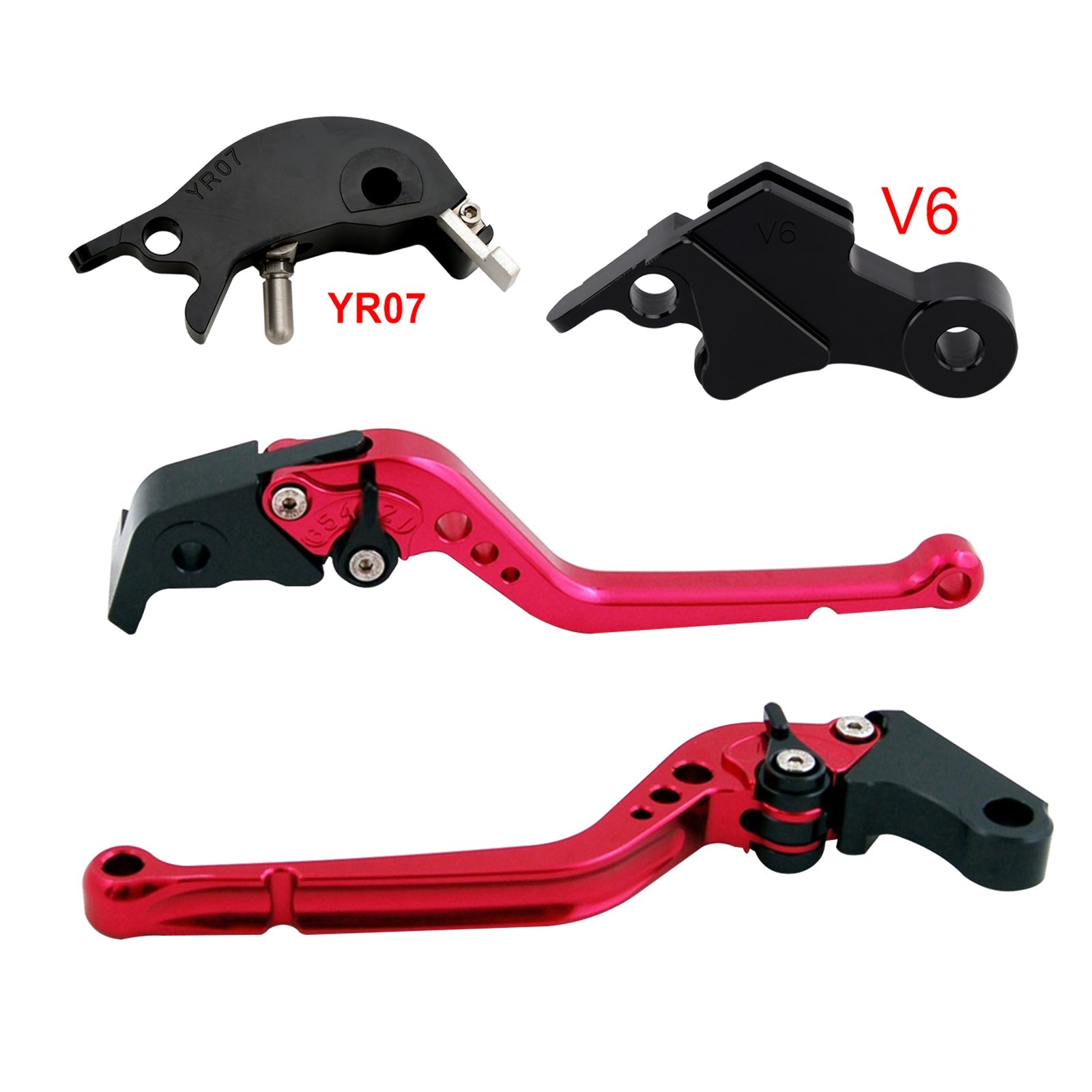 Long Clutch Brake Lever fit for YAMAHA XSR900 XSR900GP MT-09 MT-09SP 2024-2025