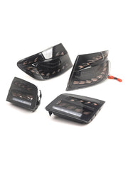2010-2016 BMW 6th Gen 5-Series5F10 F18 M5 L&R Smoked LED Tail Lights Rear Lamp Assembly