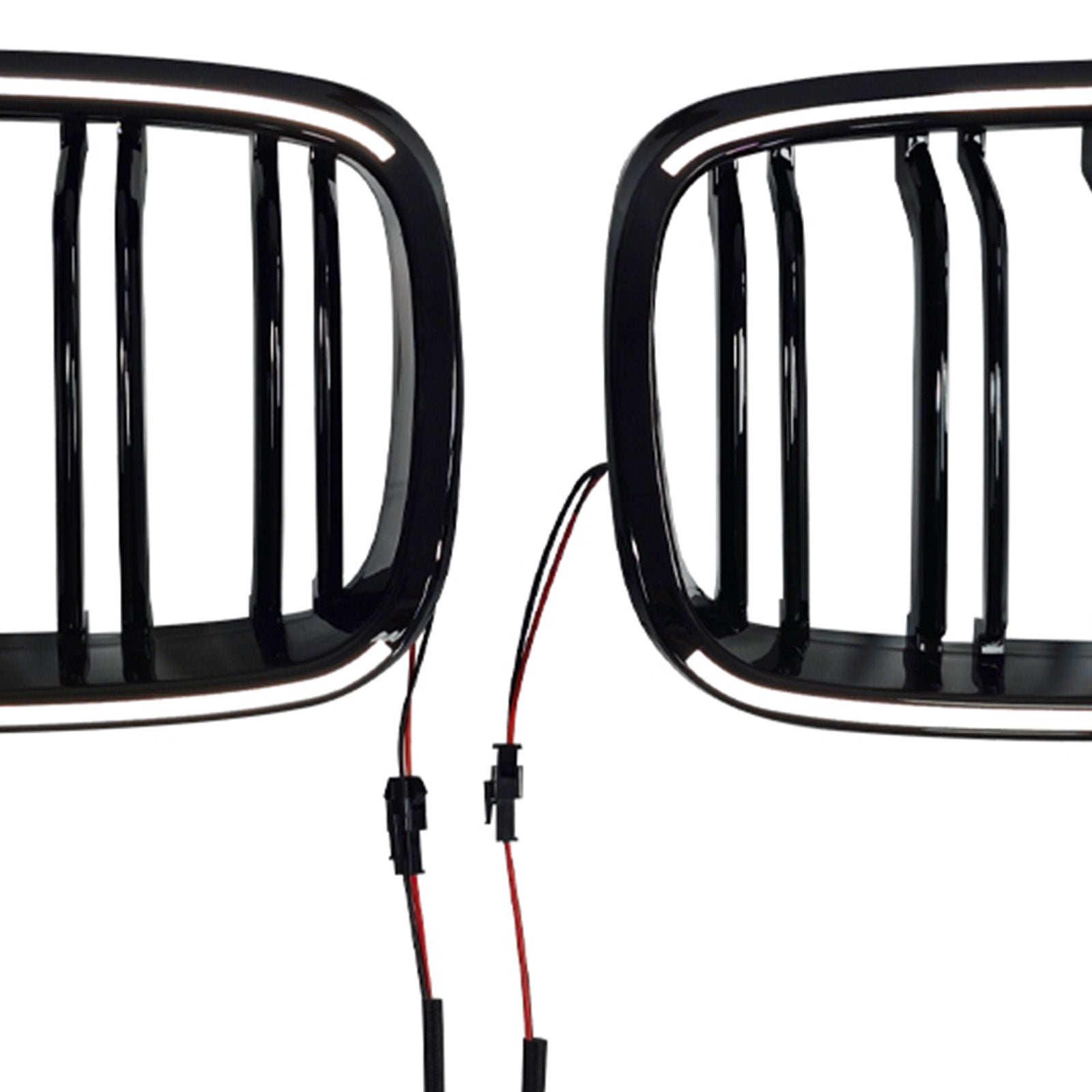 2009-2011 Fit BMW 3 Series E90/E91 LCI Double Rib Front Kidney Grill Grille