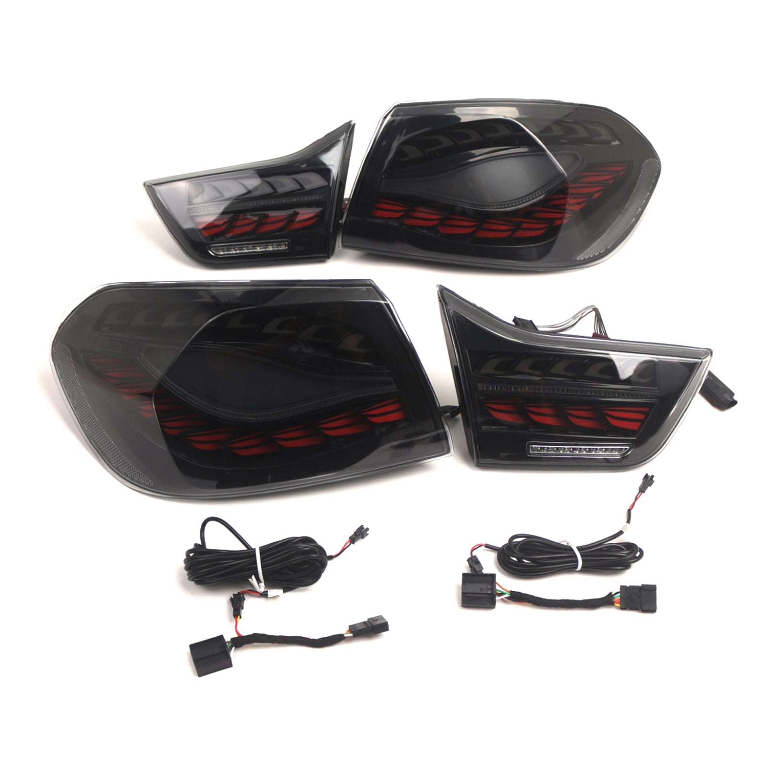 2013 2014-2020 BMW F32 (Coupe/Convertible)L&R Smoked LED Tail Lights Rear Lamp Assembly 63217296100 63217296099