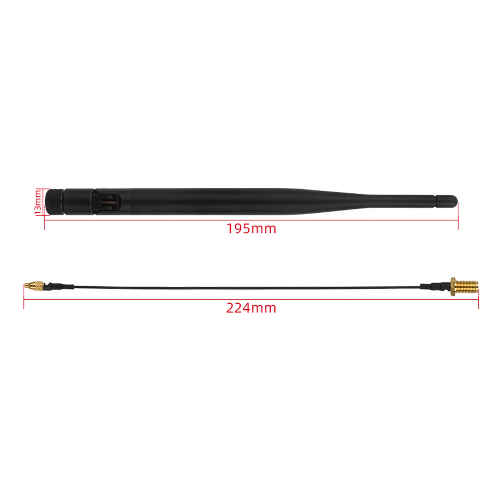 Banana Pi Openwrtone Dedicated MMCX Straight to SMA Female External Antenna