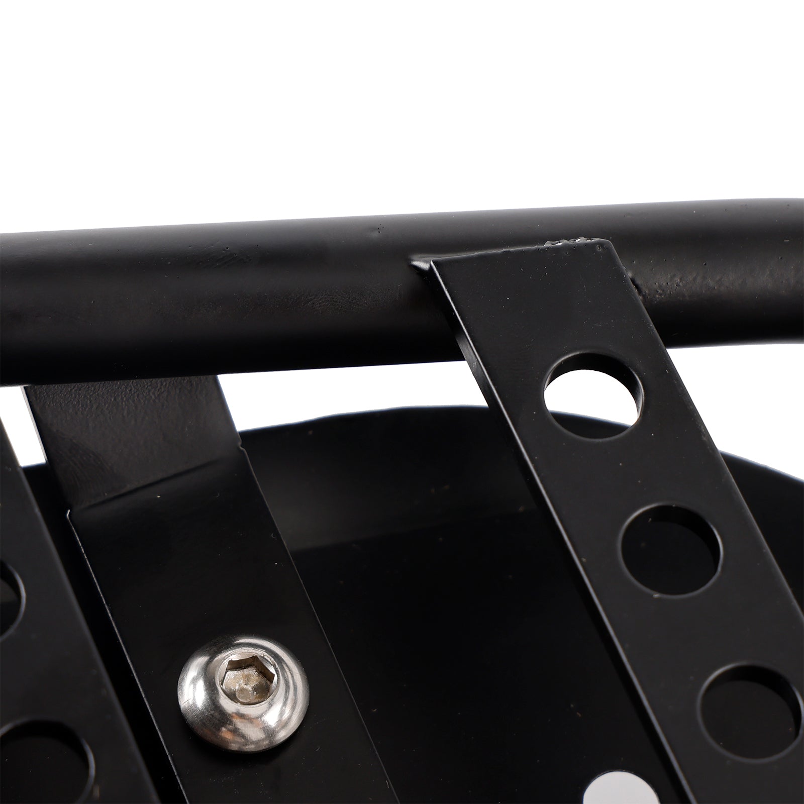2023 2024 2025 Scrambler 400X Rear Seat Rack Luggage Carrier Black